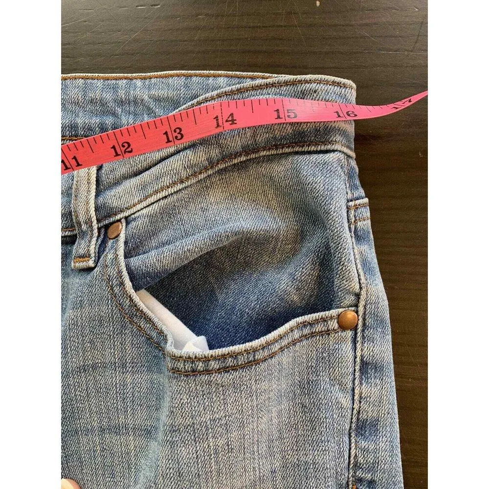 Eileen Fisher Jeans Women's Size 4‎ Medium Wash Denim Stretch Organic Cotton - Image 8