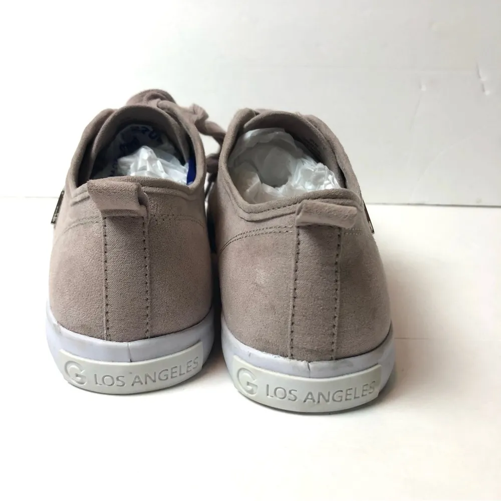 G by Guess Dusty Rose Bling Embellished Sneakers Mild NWOT - Image 5