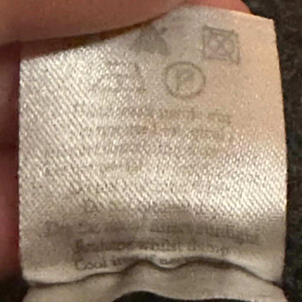 N.Peal 100% Cashmere Charcoal Gray Cardigan Sweater Quiet Luxury Capsule Small Black - Image 9