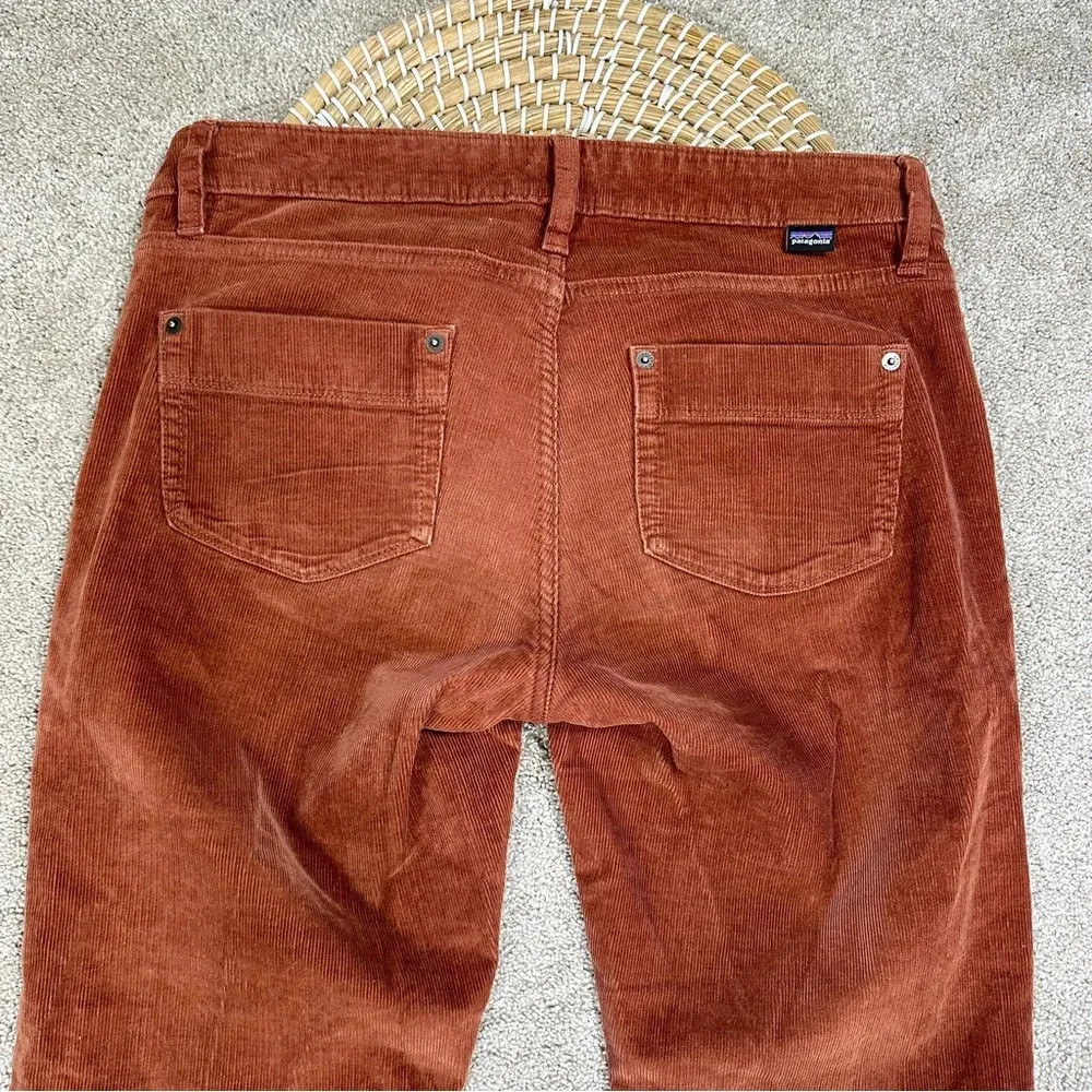Patagonia Women’s Organic Cotton Fitted Corduroy Pants Low Rise in Sisu Brown 30 - Image 7