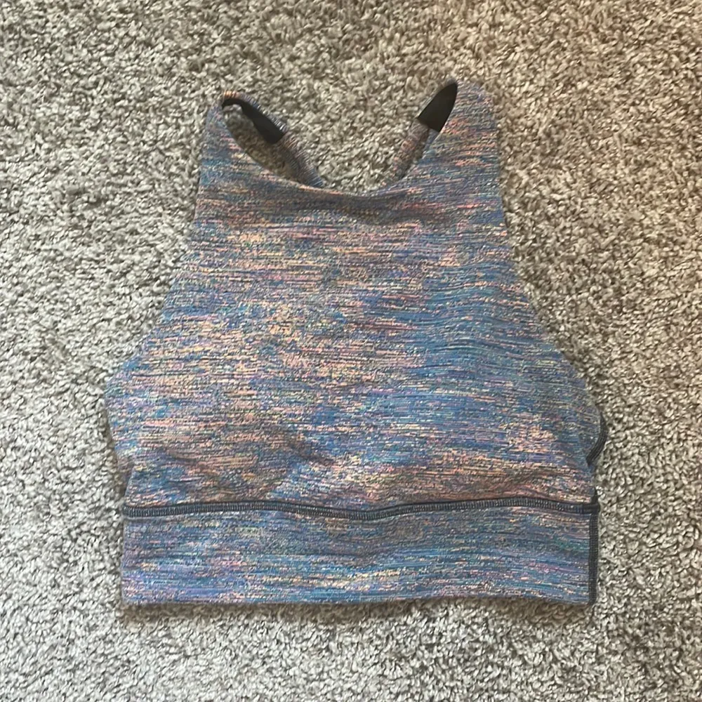 Lululemon energy bra high neck long line color multi - Image 2