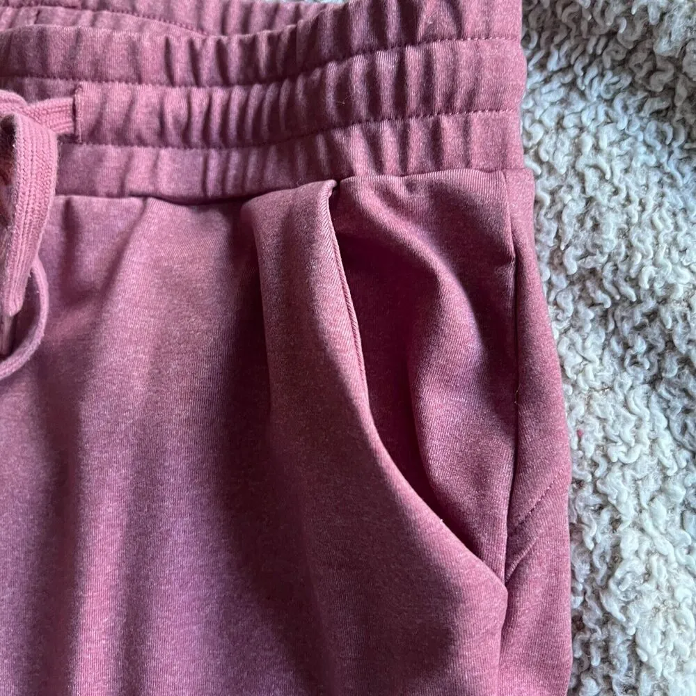 Buffbunny Jogger Size Small Pink Soft Berry Jasmine Pockets Tie Waist Buff Bunny - Image 4