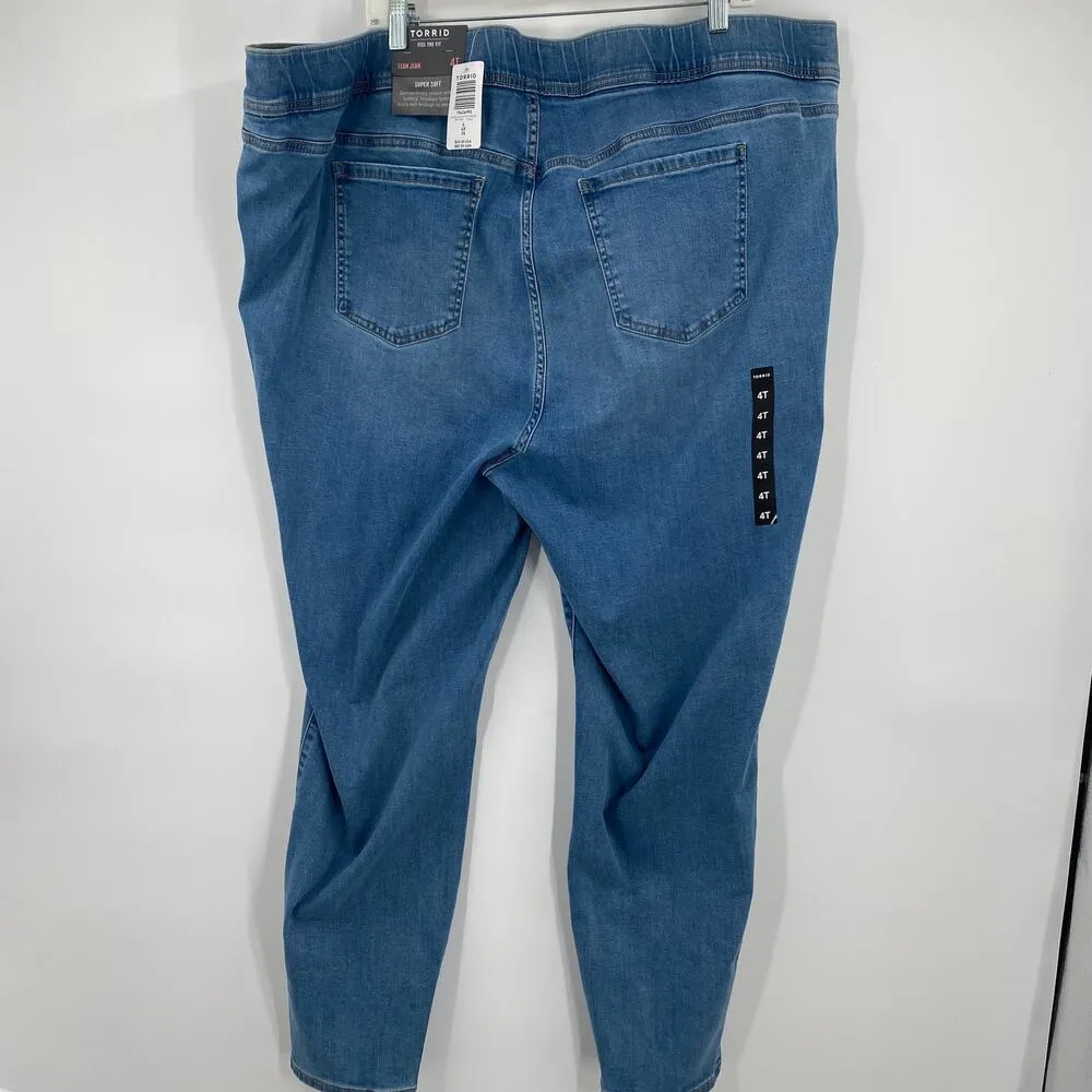 Torrid  Lean Jean Super Soft Hip Hugger Jeans Size 4 - Image 5
