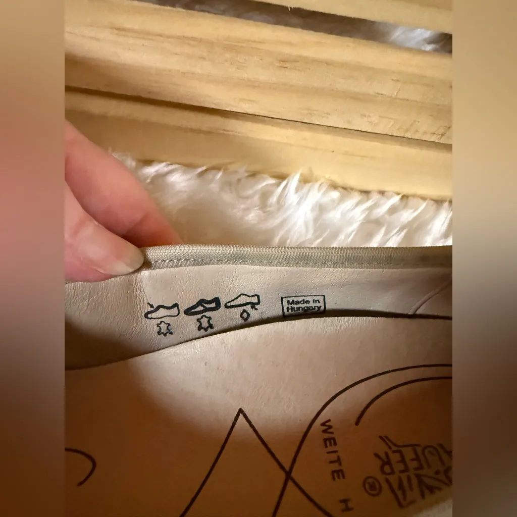 Waldlaufer Women’s Casual Slip On Flats Animal Snake Skin Print Weite H Sz 10 Brown - Image 7