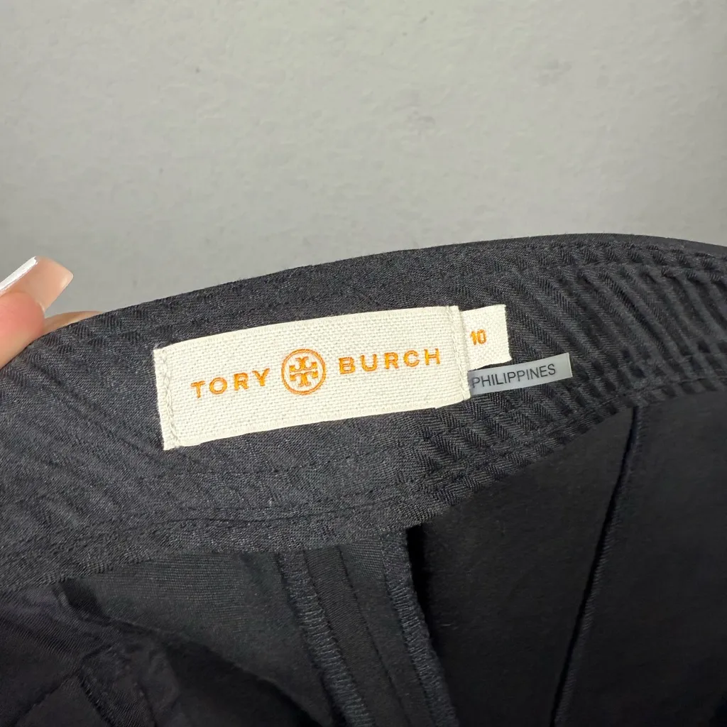 Tory Burch Vanner Ponte Seamed Pants Size 10 - Image 8