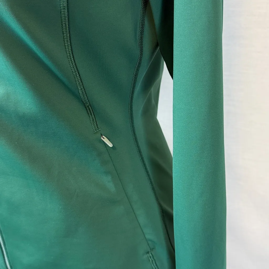 Outdoor Voices FrostKnit Full-Zip Jacket Women's M Green Mock Neck Activewear - Image 10