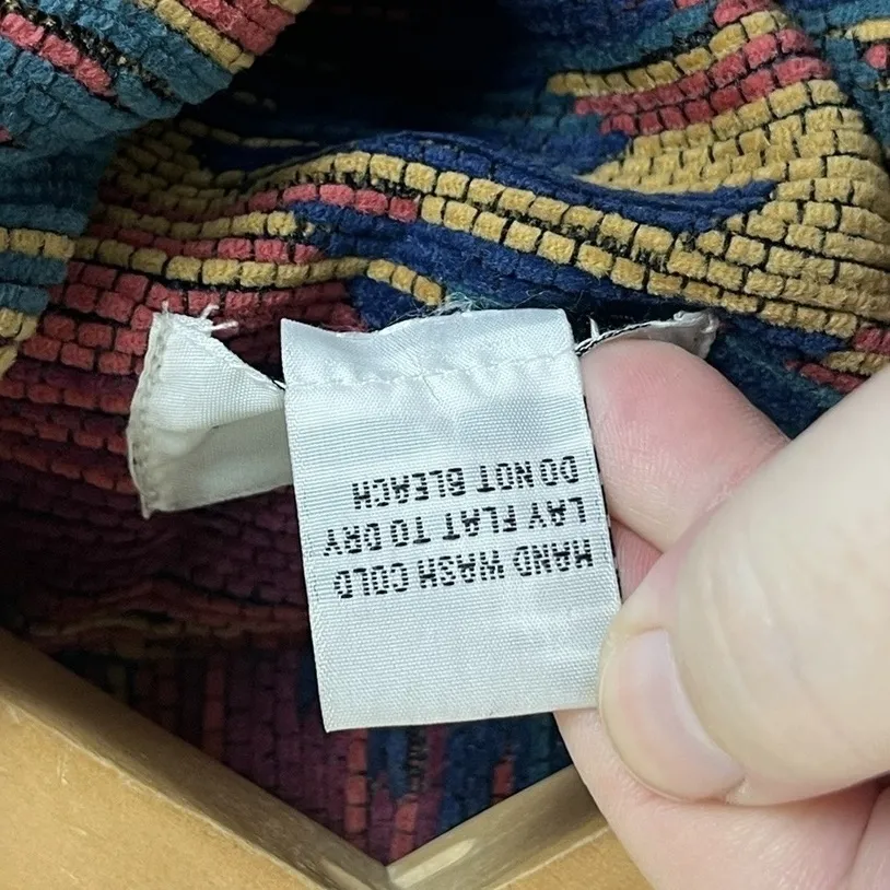 Vintage Alfred Dunner Western Aztec Cowgirl Tapestry Jacket Women’s Size 12 - Image 6