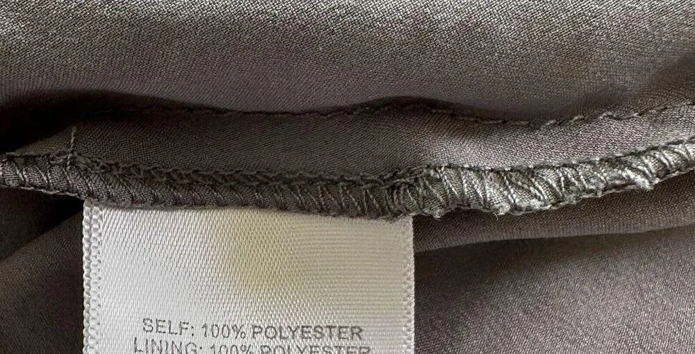 ModCloth 1X Plus Bordeaux Afterglow Grey Clip Dot V-Neck Midi Dress no belt - Image 12