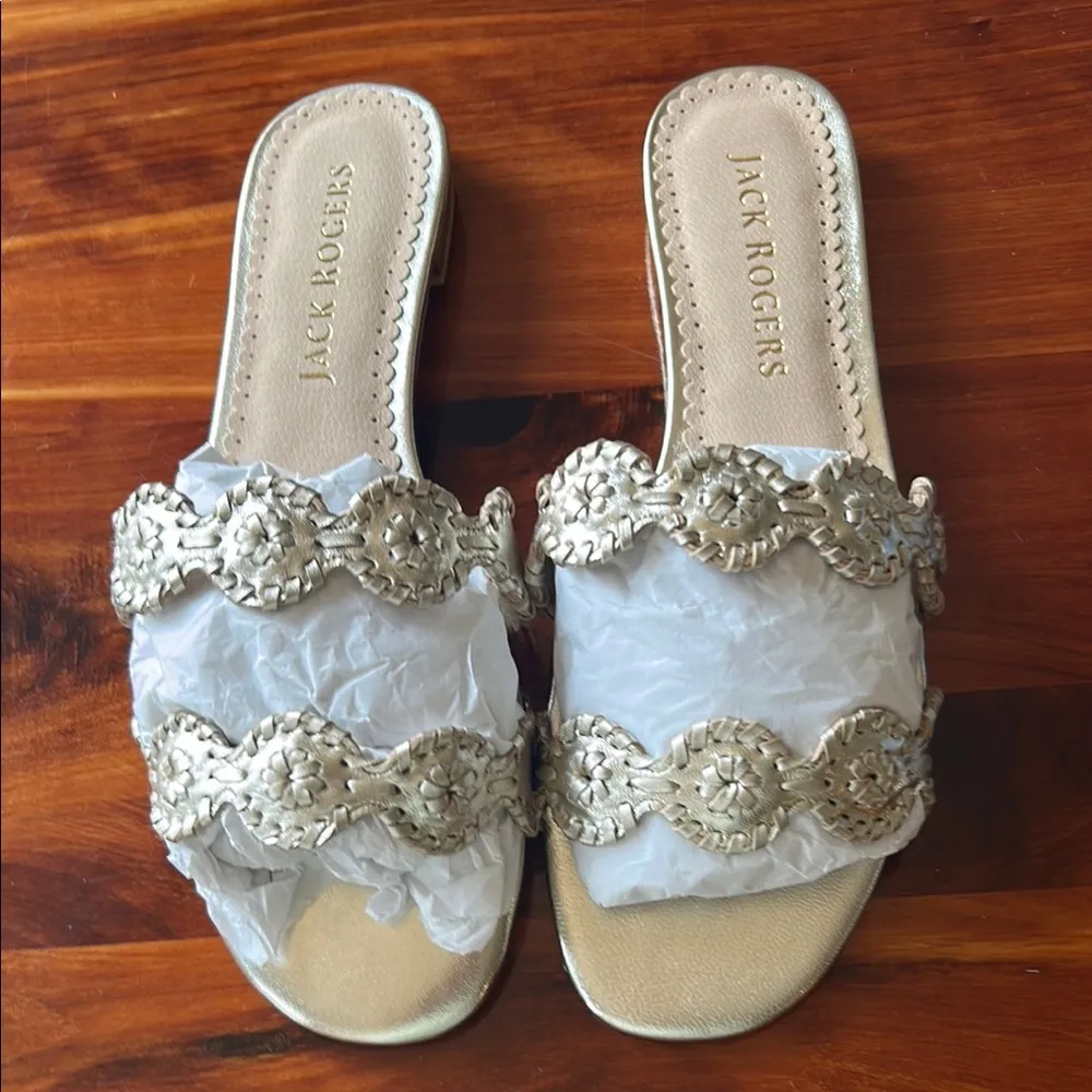 Jack Rogers Sandals with Ornate Embellishments - Image 4