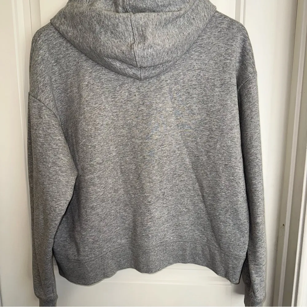 Reebok gray pull over hoodie, large - Image 6
