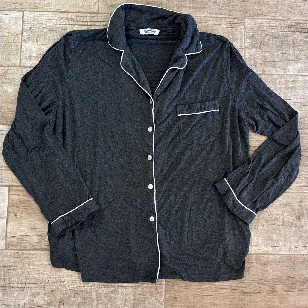 Aamikast Grayish Black Pajama Set - Image 2