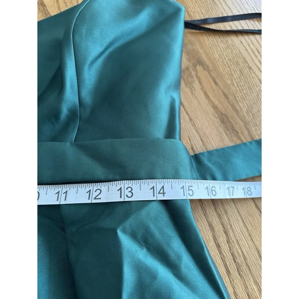 Alfred Sung Dress Women Sz 10 Green Strapless Formal Cocktail Party Evening NWT - Image 13