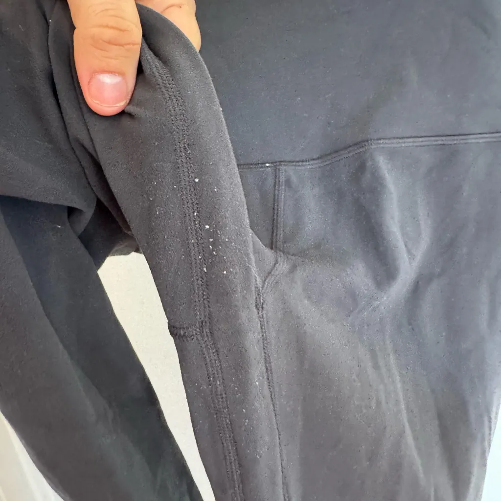 Lululemon  dark gray Align high rise 28” pant size 6 - Image 6