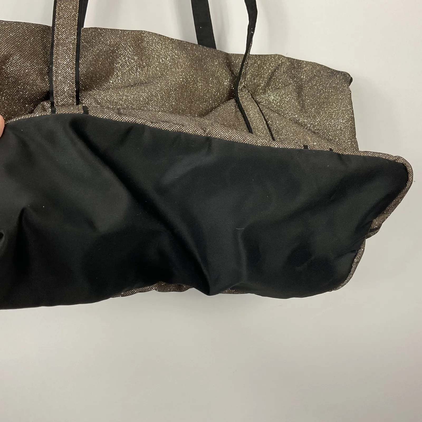 Victoria's Secret‎ Glitter Tote Bag Sparkle Carryall Travel Gym - Image 3