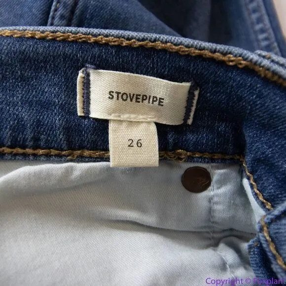 NEW Madewell Stovepipe Jeans in‎ Dearham Wash, 26, NC348 - Image 15