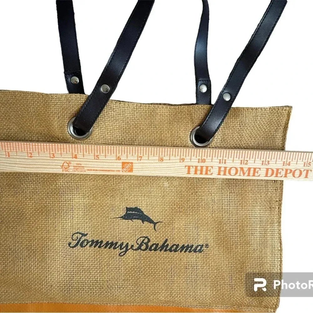 Tommy Bahama  Tan Tote Bag - Image 3