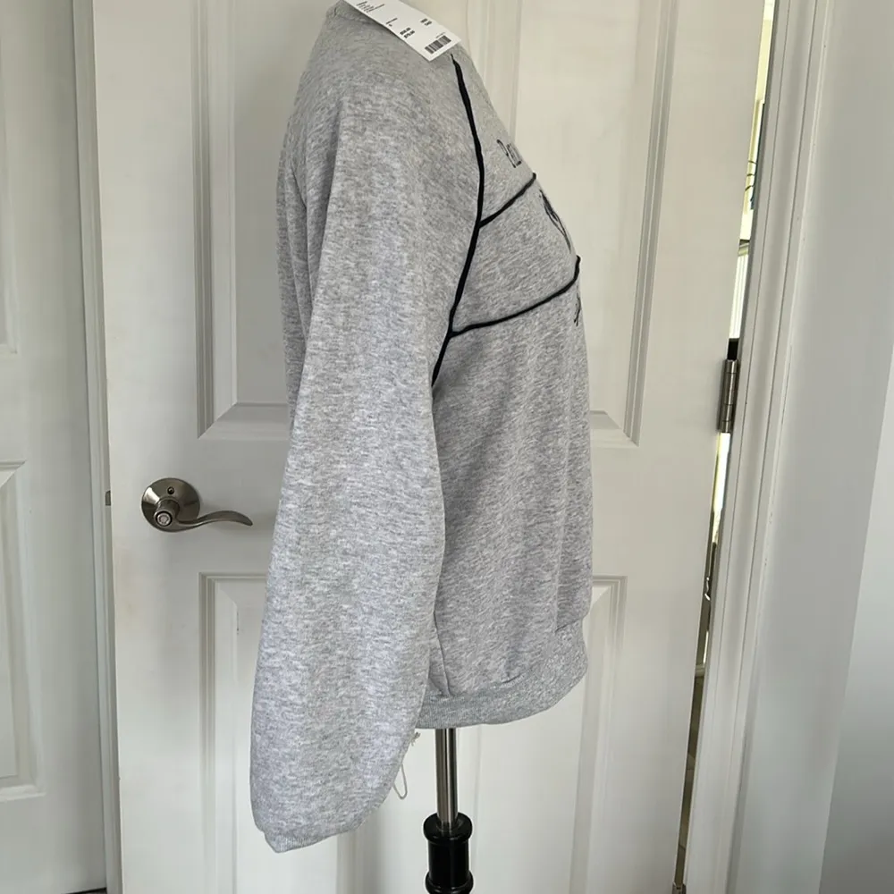 Cutest Gray New Urban Outfitters Vintage Palm Beach Sports Club Crewneck Sweater - Image 8