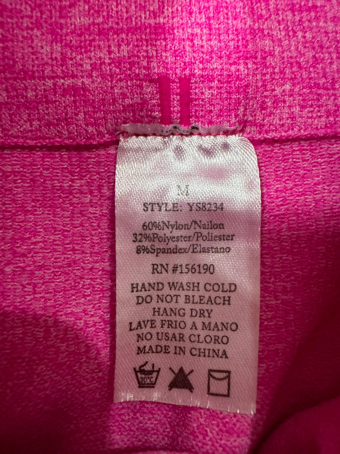 Athletic Set Pink Size M - Image 2