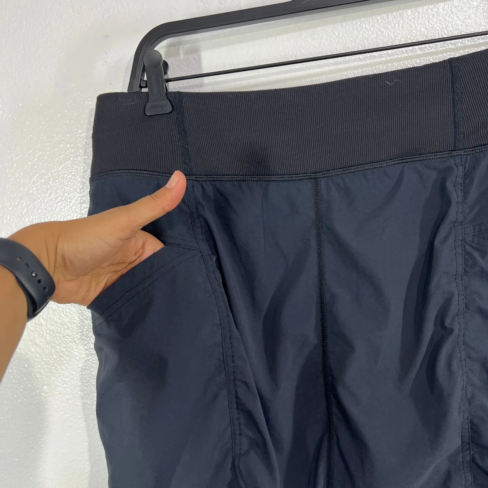 prAna Black Active Skort L | Built-In Shorts | Hiking Travel‎ Athleisure Skirt - Image 6