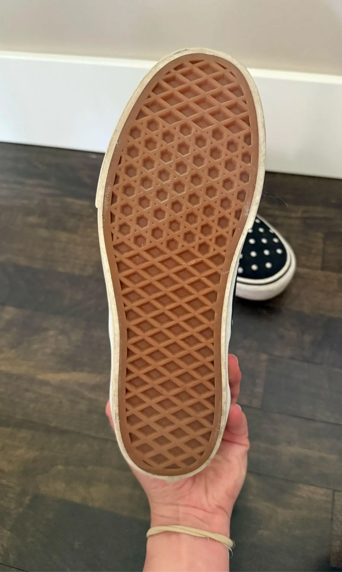 Vans black polka dot platform sneakers  - Image 3