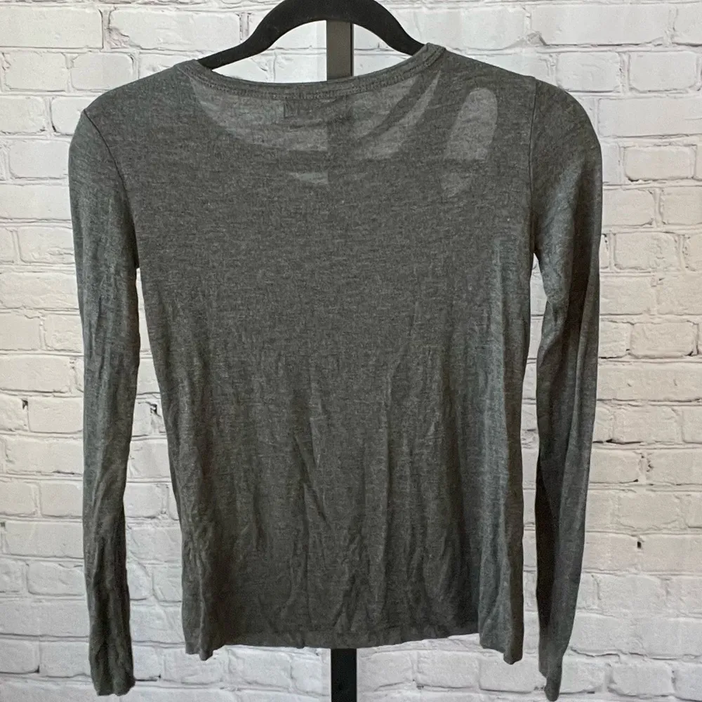 Bailey 44 Grey Cut Out Long Sleeve Size XS - Image 2