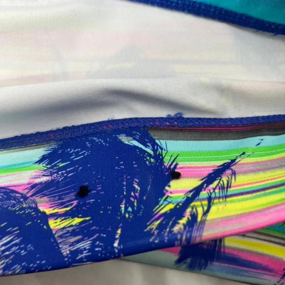 Fila‎ Sport Running Shorts Large Multicolor Palm Trees - Image 6