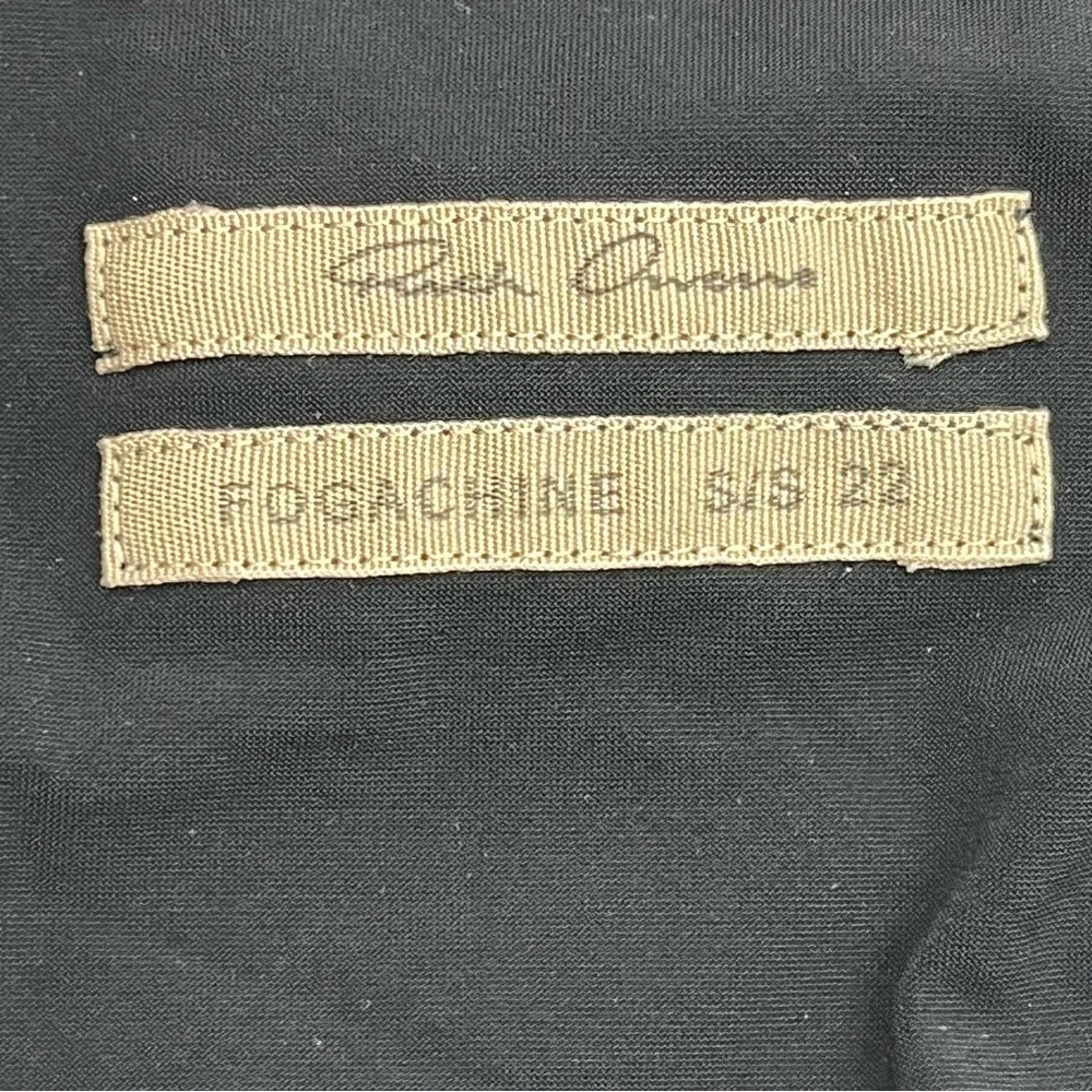 Rick Owens Fogachine Women Swim Bikini Bottom US Size 6 Black Summer Coastal NEW - Image 2