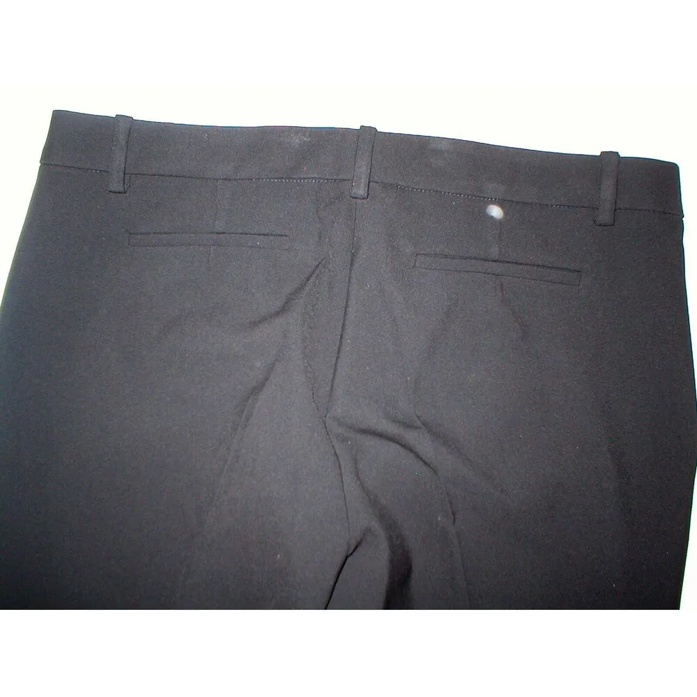 New NWT Womens Designer Trina Turk Black Pants Slacks 12 Aubree Office USA Work - Image 6