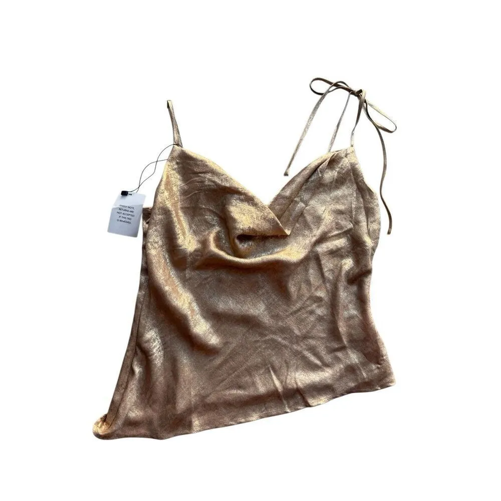 Revolve Superdown Paz Tank Top in Gold Size M - Image 7