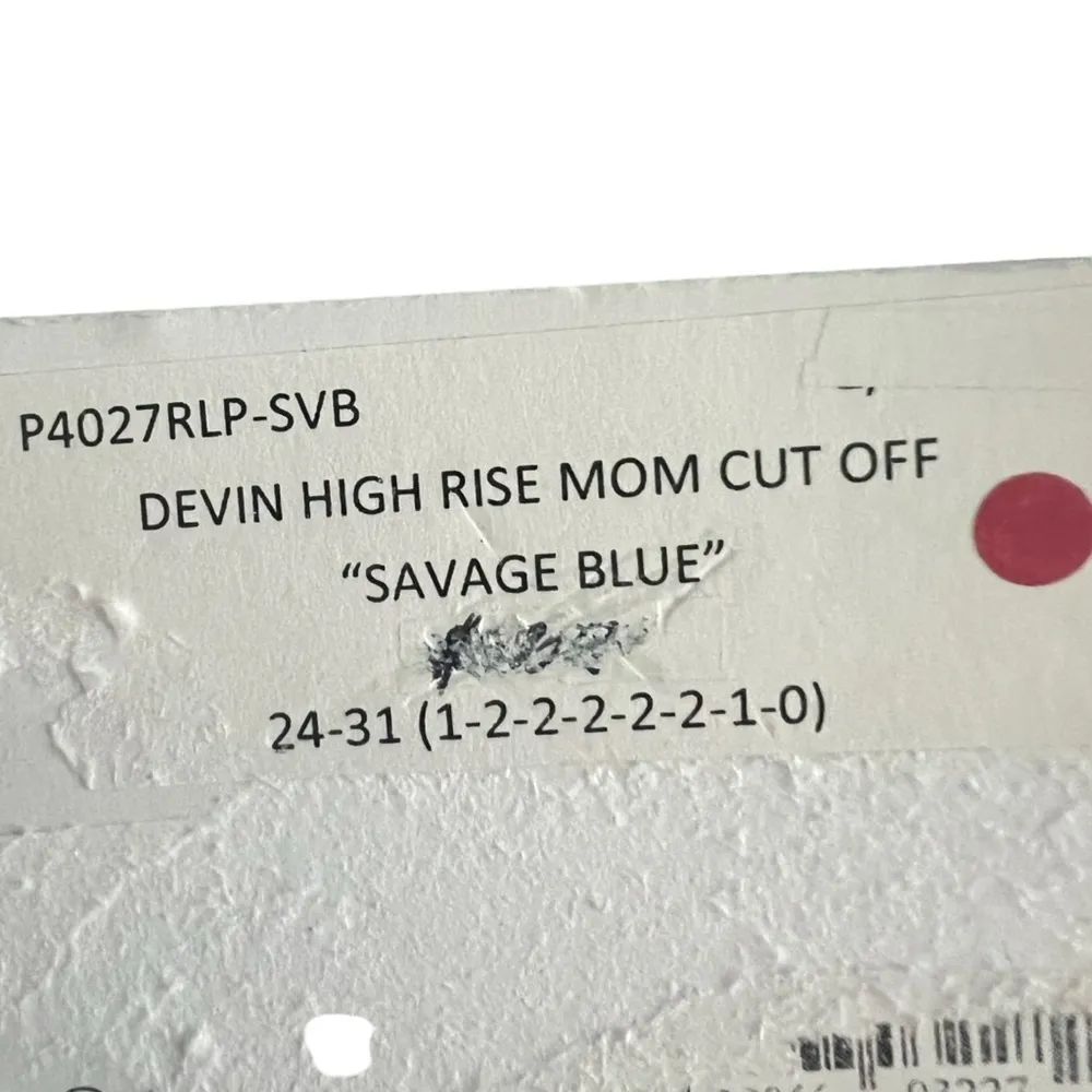 Pistola - NWT Devin Mom Cutoff Denim Shorts in Savage Blue Sz 27 - Image 10