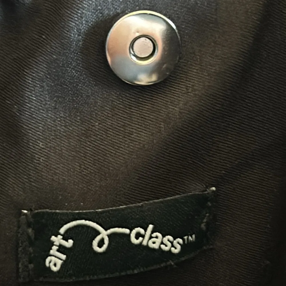 Art Class Retro Floral Drawstring Backpack Daisy Pattern - Image 7