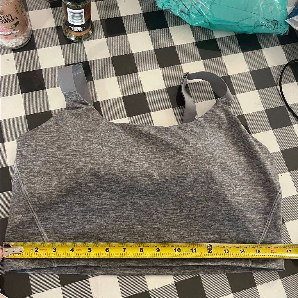 OFFLINE By Aerie The Hugger Longline Sports Bra Women’s Gray Size XL - Image 10