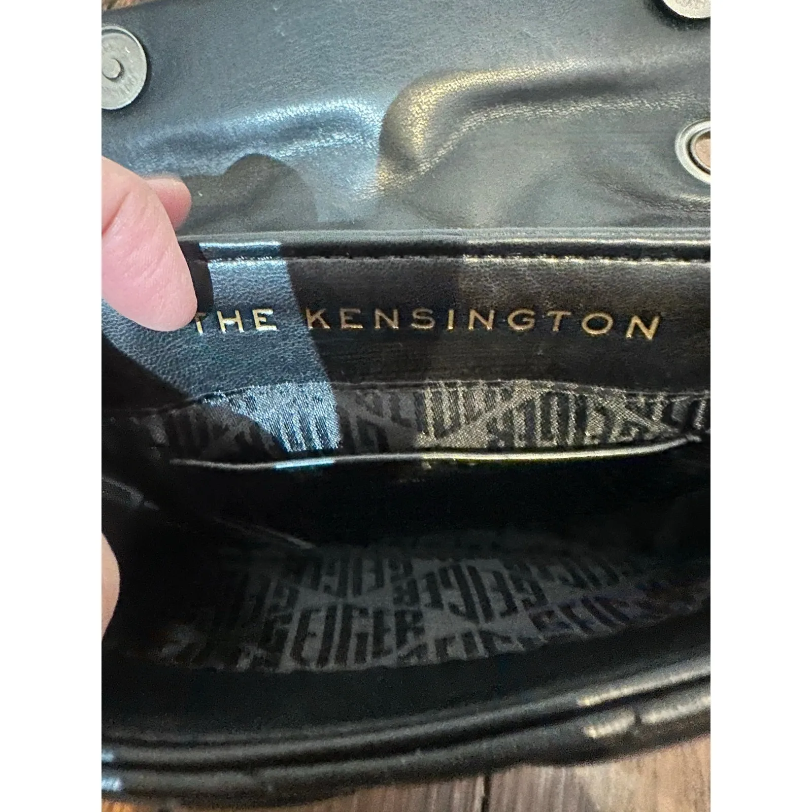 KURT GEIGER London Black Mini The Kensington Lambskin Leather Crossbody Bag NEW - Image 9