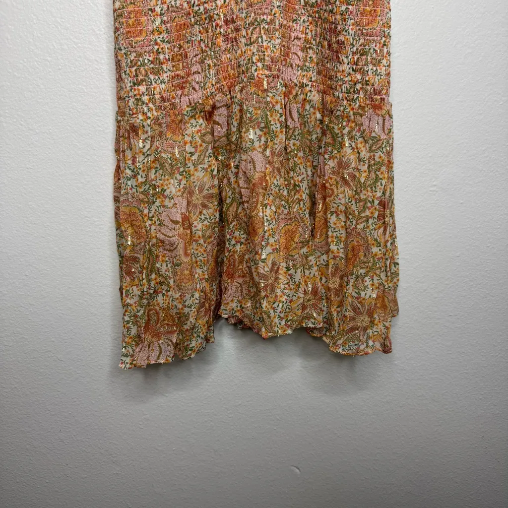 Shoshanna Aubrey Puff Sleeve Smocked Mini‎ Dress - Image 5