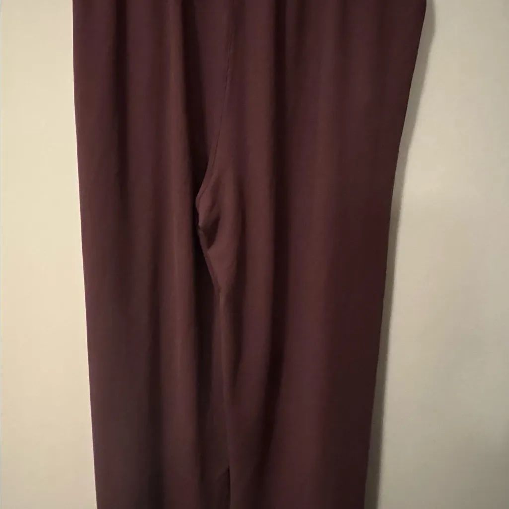 NWT Halara Women's Purple Wide-Leg Pants large - Image 7