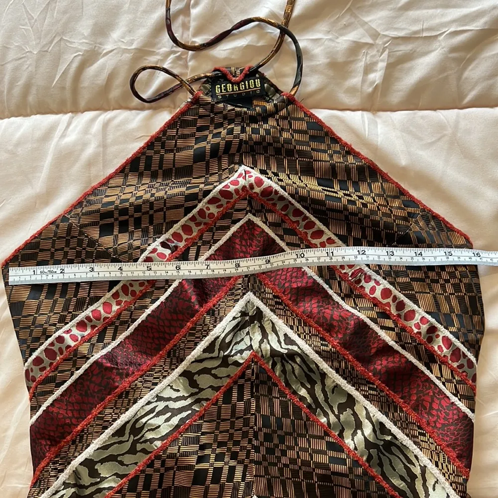 Vintage Georgiou Studio Halter Top - Image 7