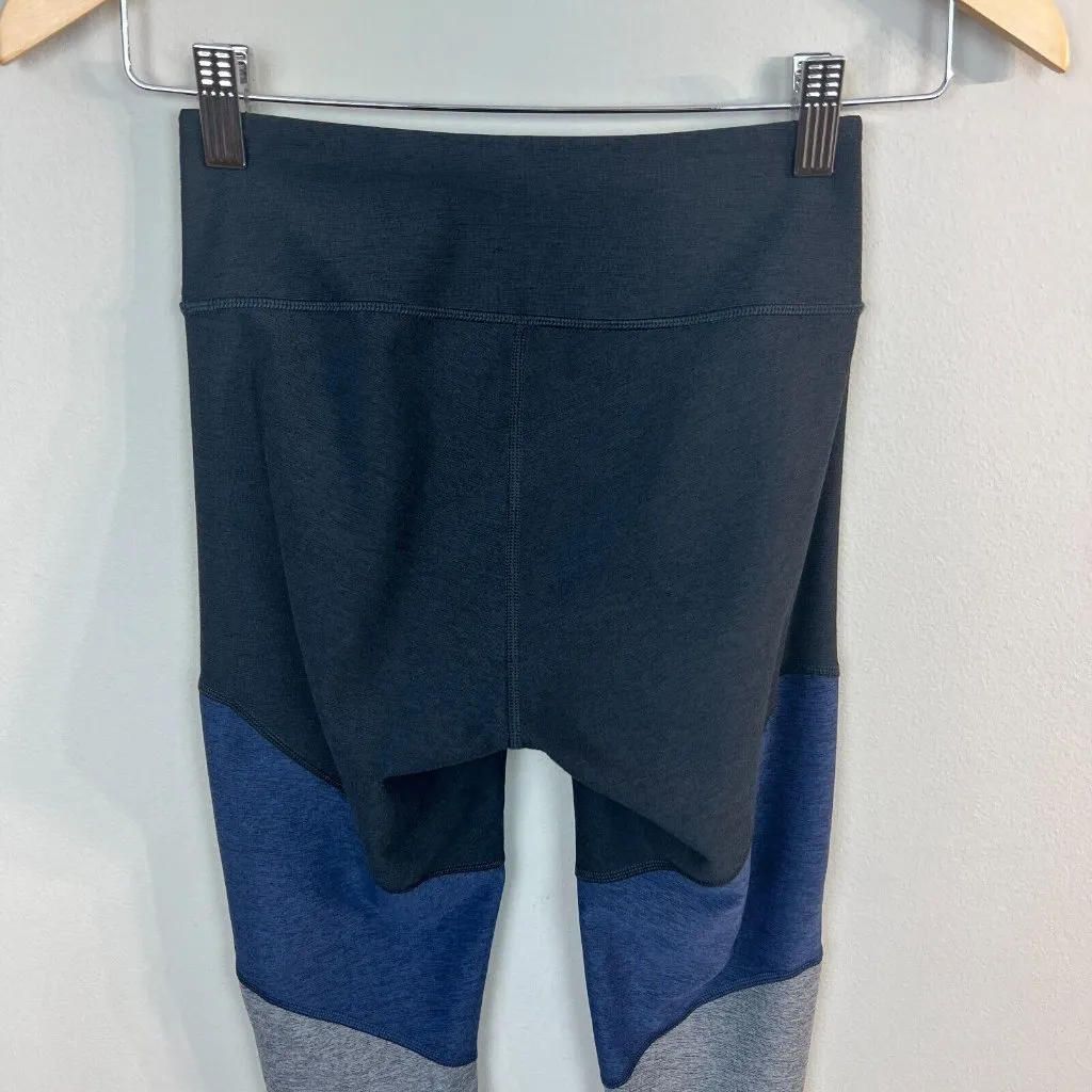 Outdoor Voices Leggings XS Colorblock Gray Blue 7/8‎ Springs Yoga Active - Image 7