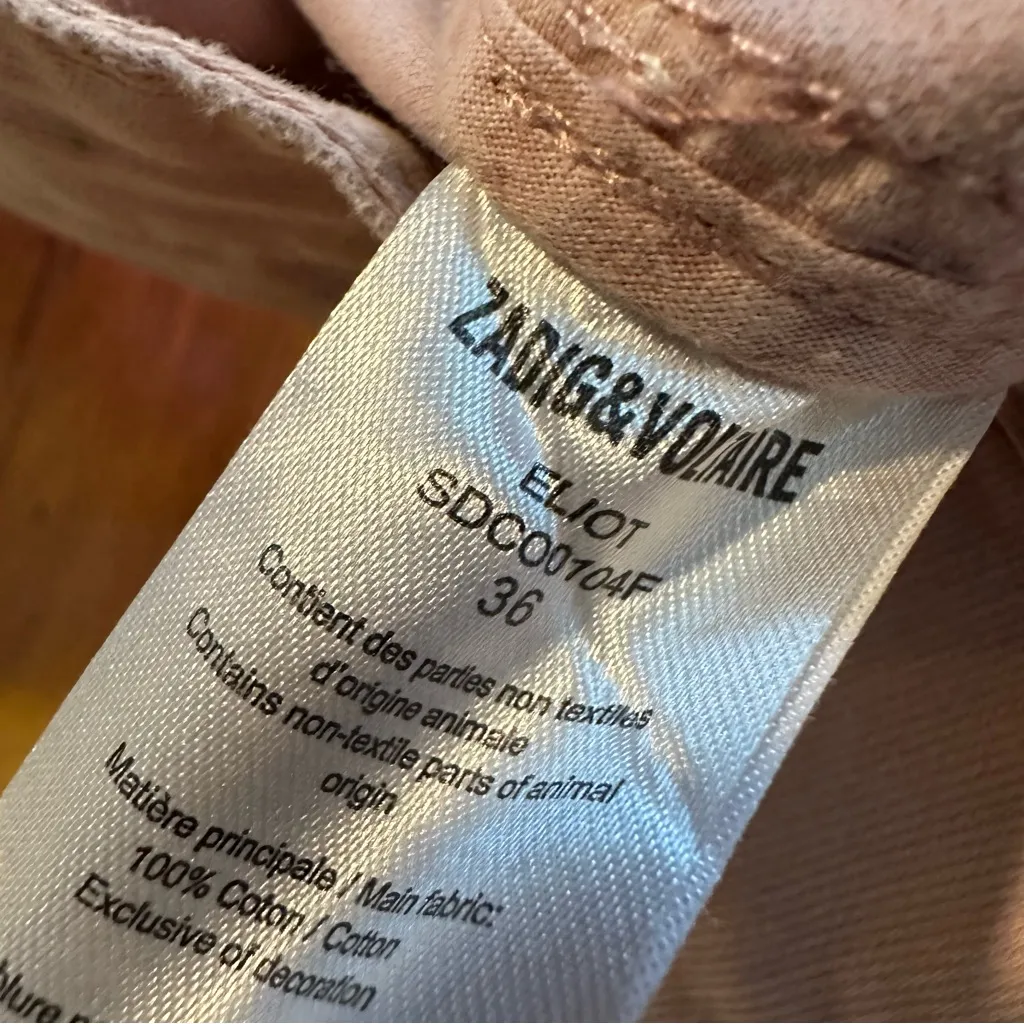 Zadig & Voltaire Soft Blush Pants - Image 5