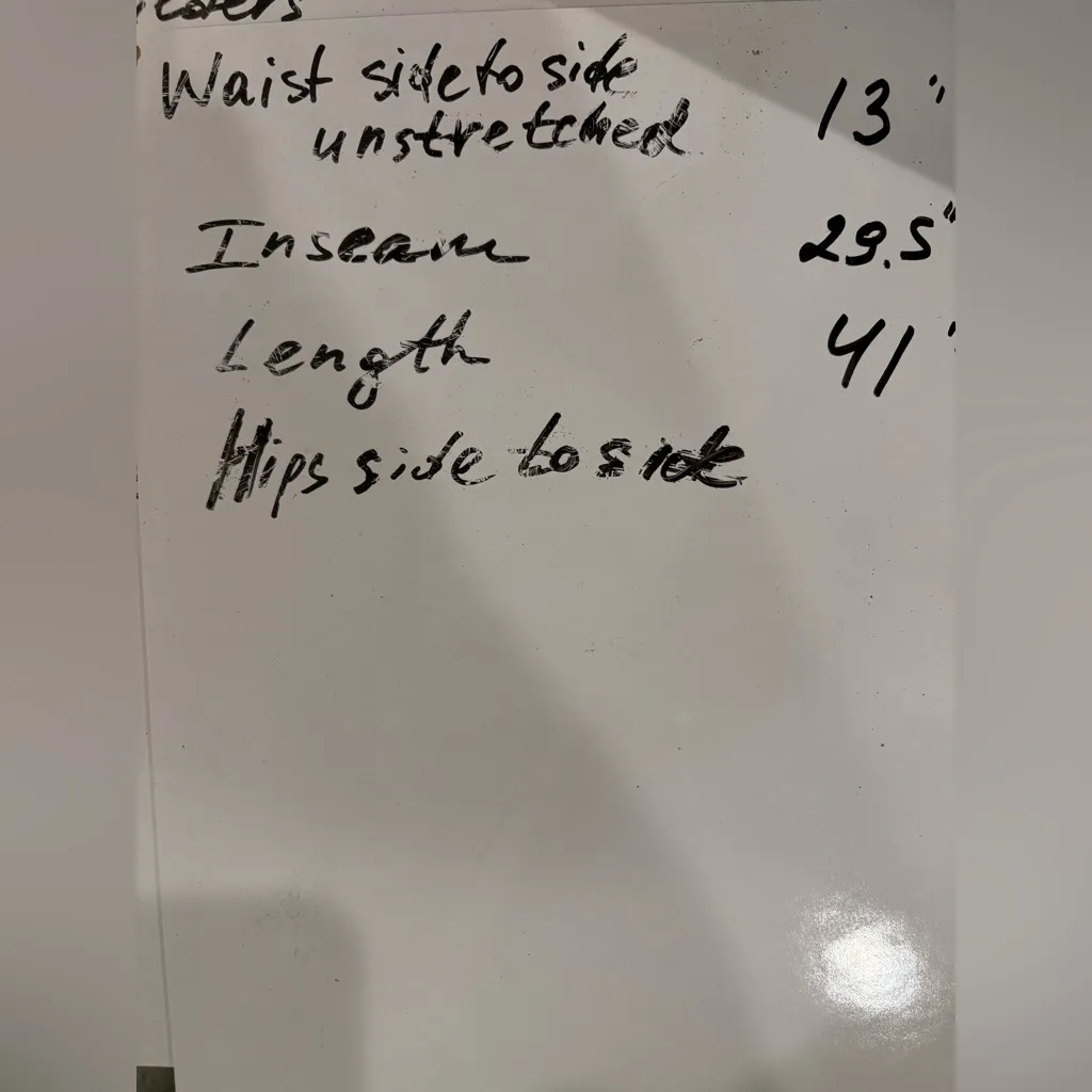 Romwe hippie flare stretchy boho  jeans frayed stars  sz M 6 8 high rise - Image 6