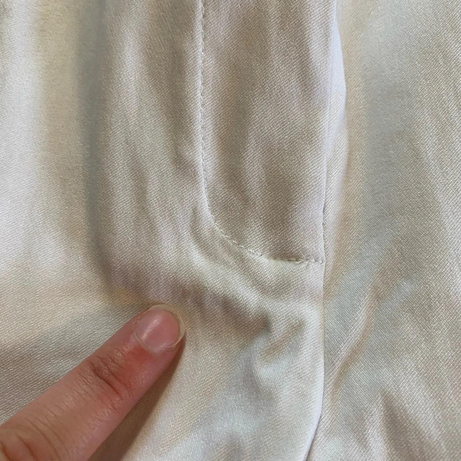 Soho White Straight Leg Casual Pants Womens Petite 10 - Image 13