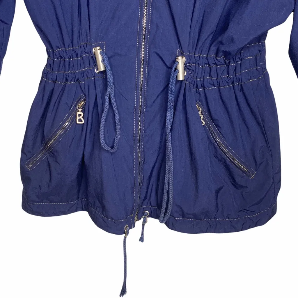 Vintage: Bogner ✧ Reindeer Embroidery Ski Snowboard Winter Anorak Jacket Parka ✧ Blue Size 10 - Image 6