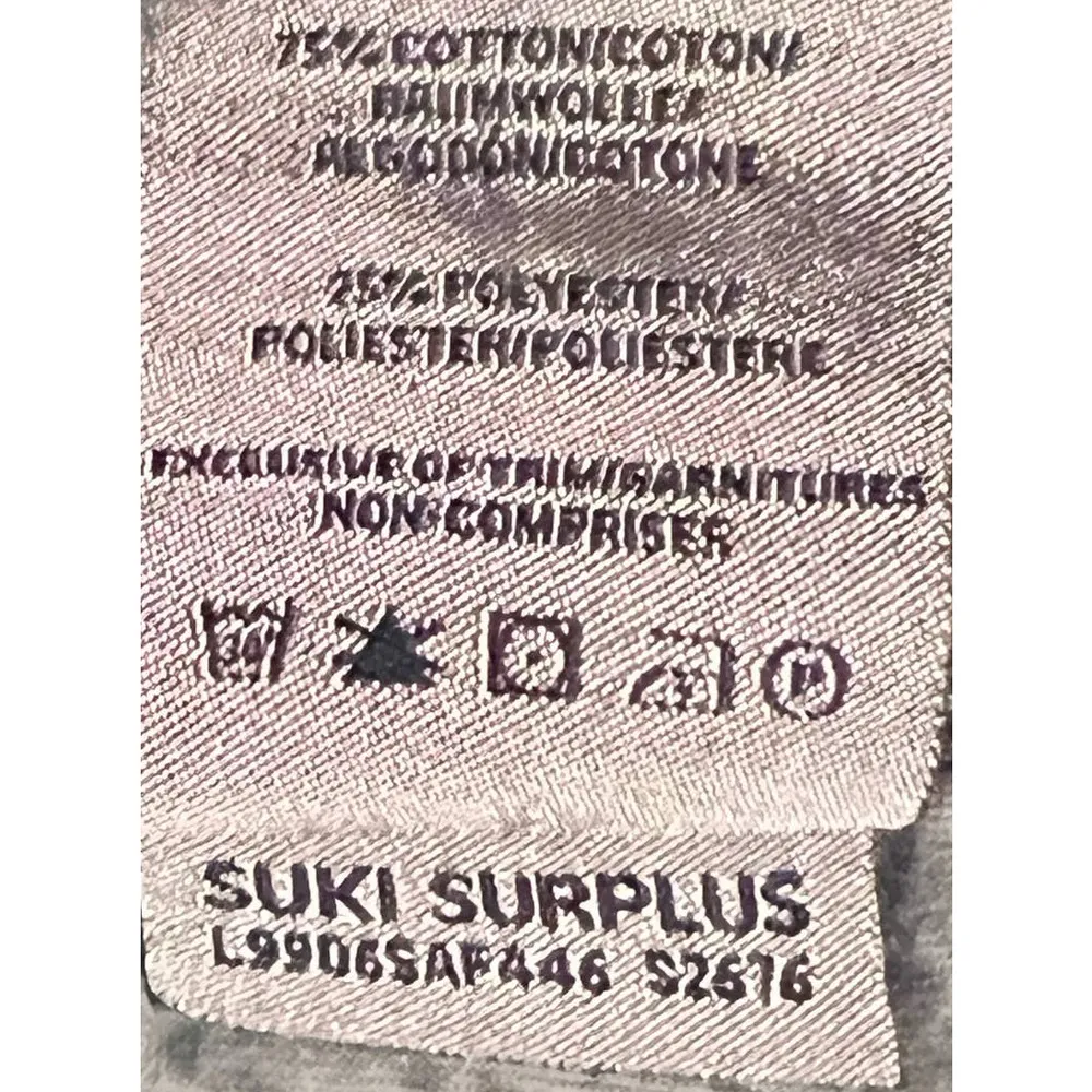 Silver Jeans Co. Suki Surplus Western Glove Works Women's Size‎ W26 / L32 Blue Size 26 - Image 5