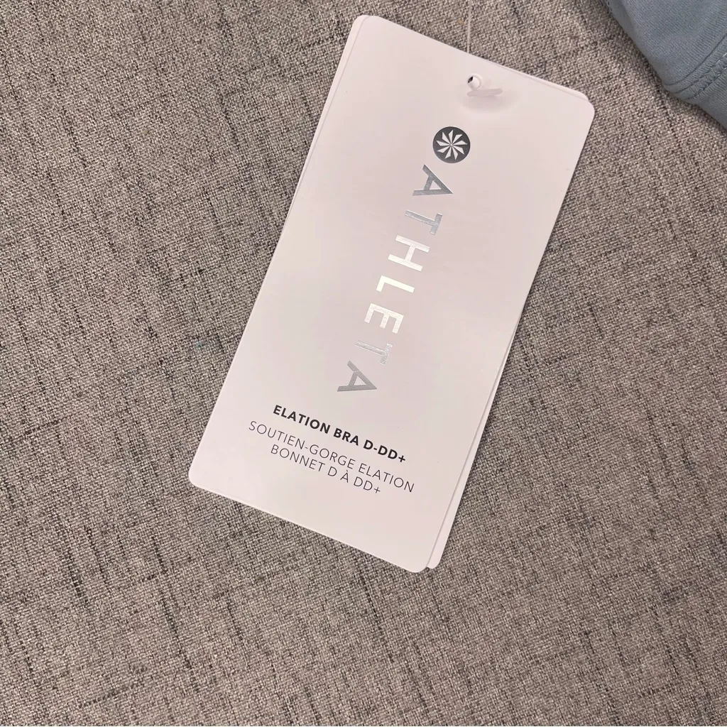 Athleta Elation Sports Bra Strappy Back Light Impact XL 1X Nwt - Image 7