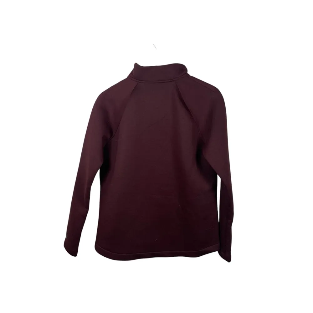 The North Face Women’s Tech 3D Double Zip 1/4 Zip Jacket in Burgundy Size M - Image 9