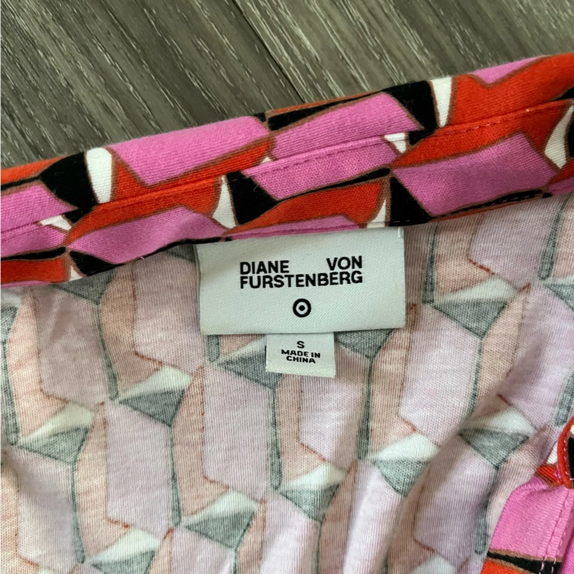 Diane Von Furstenberg  Pink Patterned Jumpsuit - Image 5