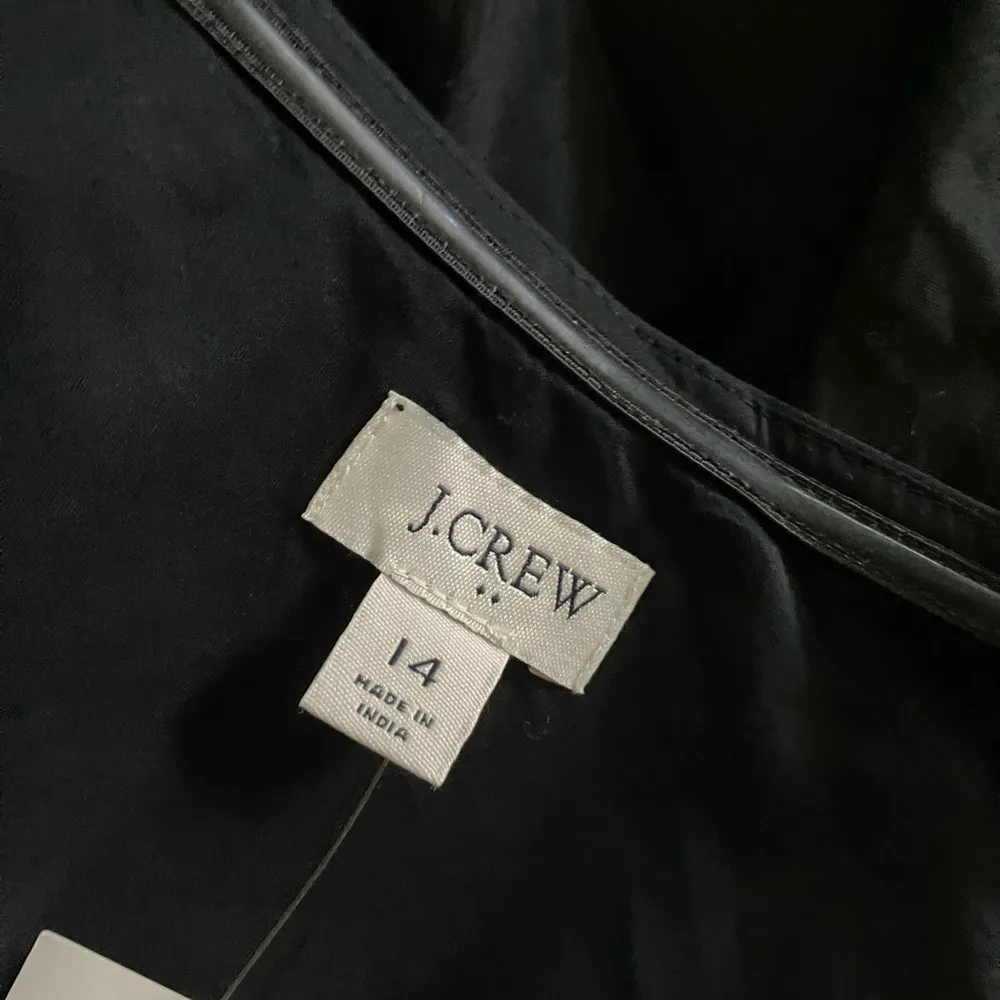 J. Crew Womens Black One-shoulder midi dress - Image 8