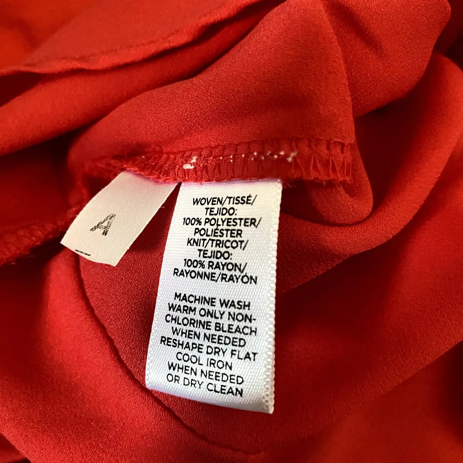 Loft Layered Hem Twofer Tank Top Solid‎ Hot Pink Tiered Barbiecore Size Small - Image 4