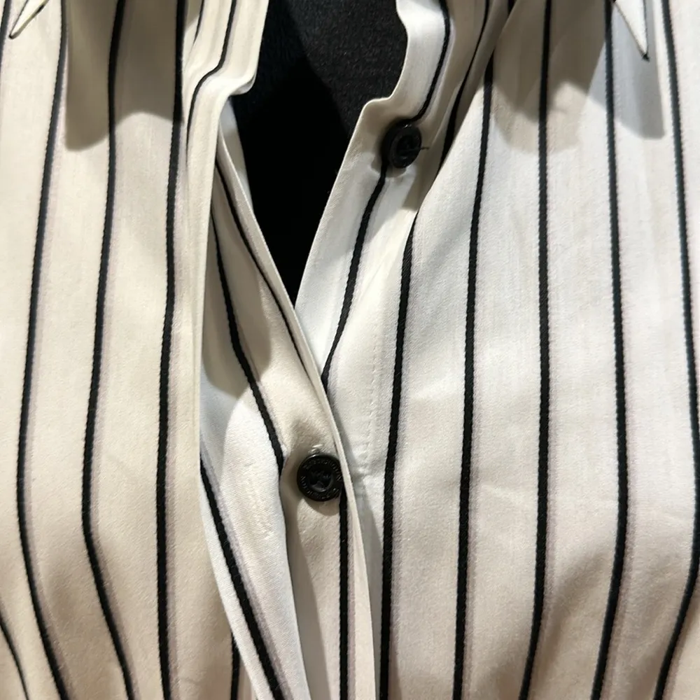 Vintage Worthington Stretch button down shirt w/belt - Image 4