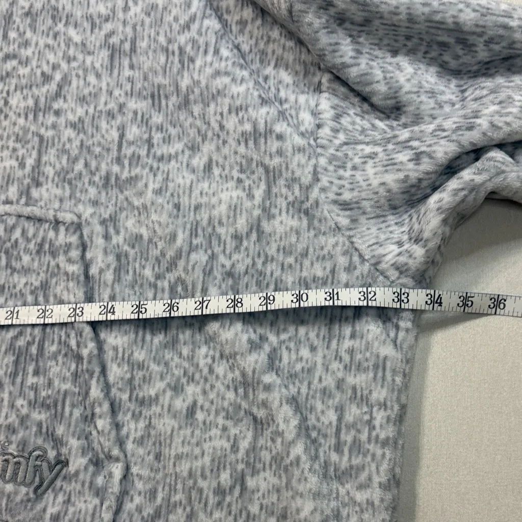 The Comfy Dream Gray Women's Poncho - Image 6