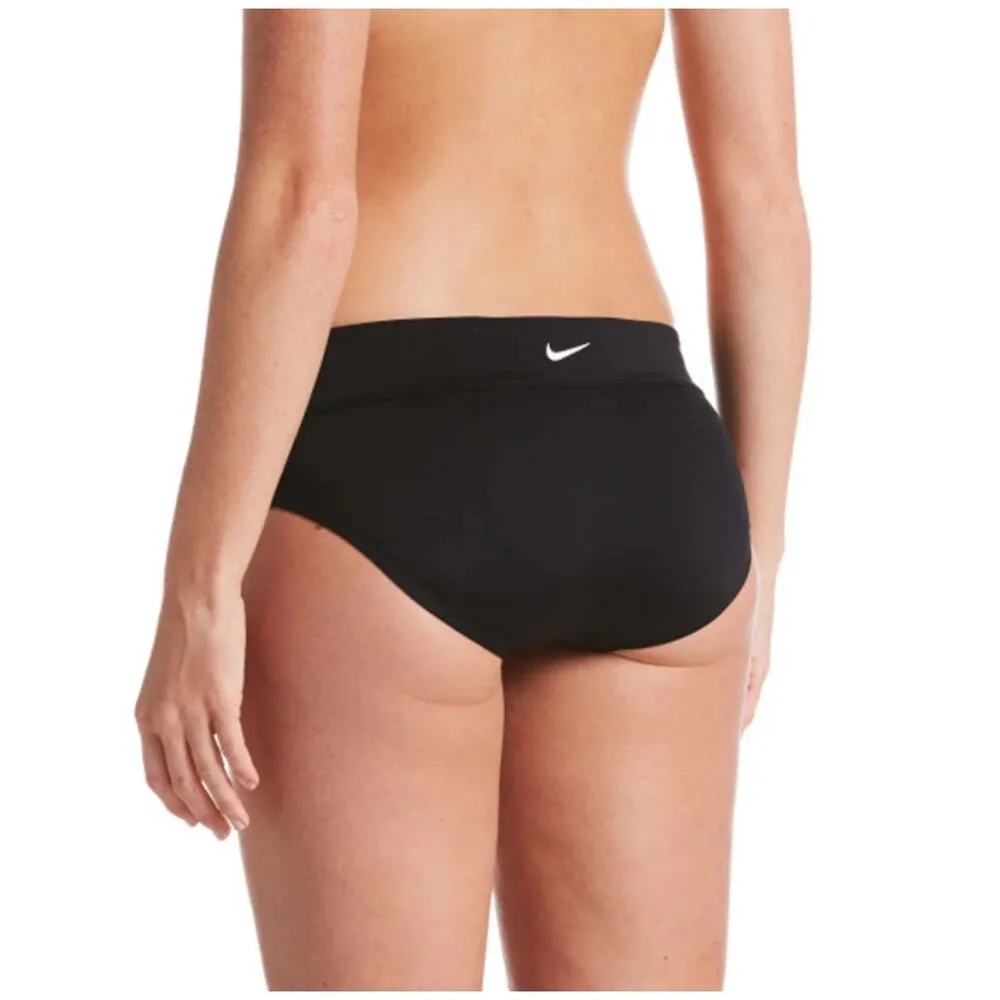 Essential Athletic Coverage Black Swim Bikini Bottoms Sporty womens XL new - Image 9
